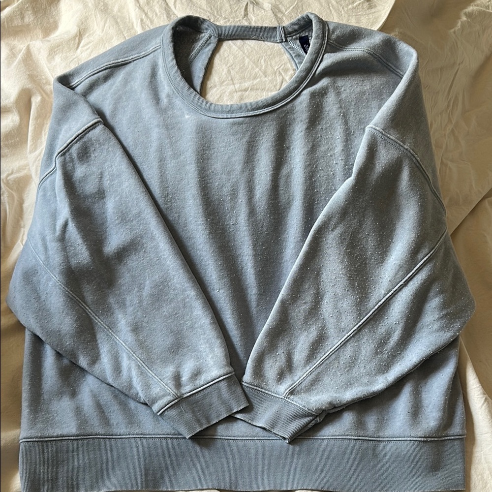 Oversized Light Blue Sweatshirt